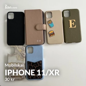 Mobilskal - Mobilskal för iPhone 11/xr. Ett fodral och 5 skal från märkena Holdit, Ideal of Sweden och Sign of Sweden. De är sparsamt använda men tecken på användning finns på vissa. 30kr styck (+frakt). Kontakta gärna för mer info💞❌ Svart sålt! ❌ Plånbokfodral sålt!