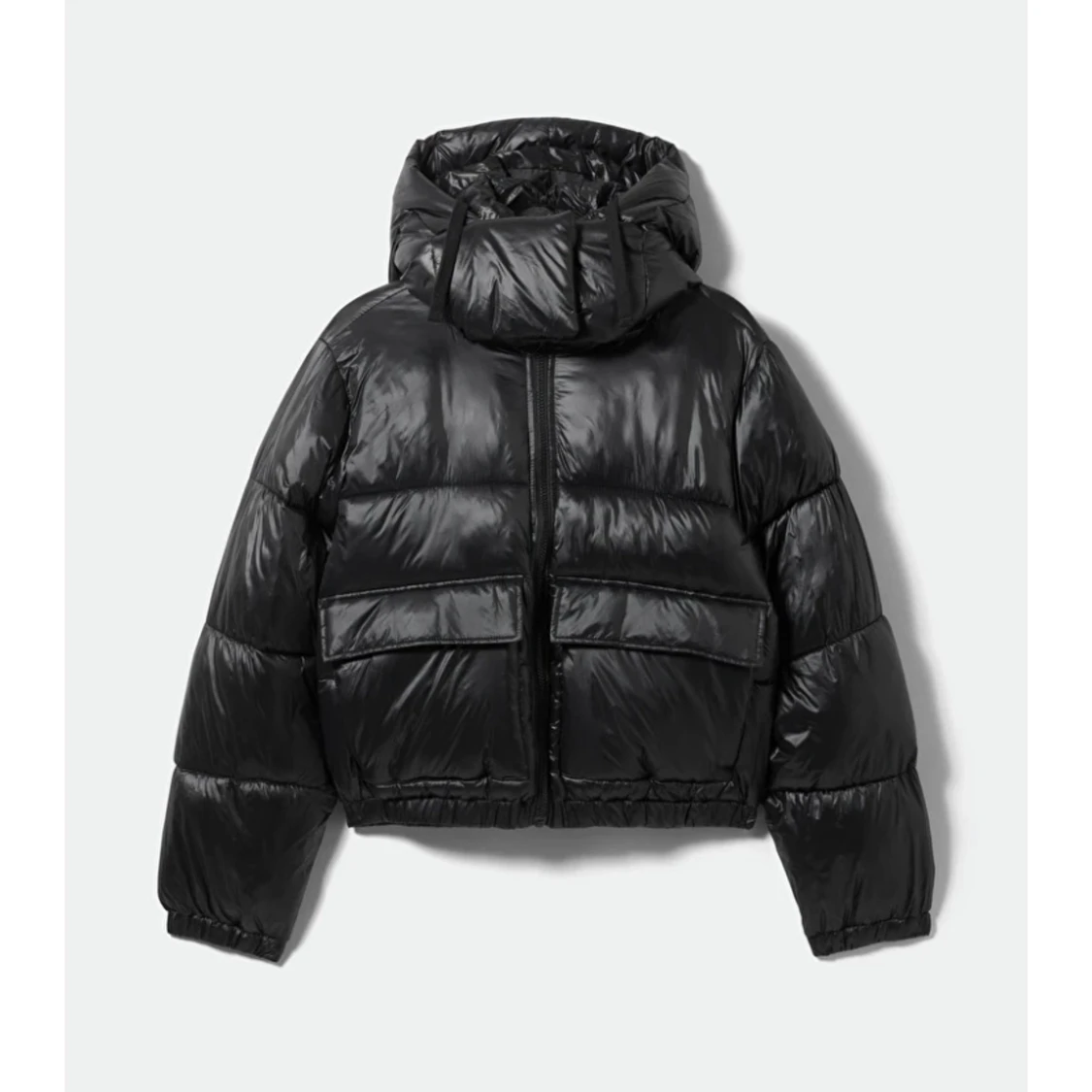 Svart puffjacka - 91