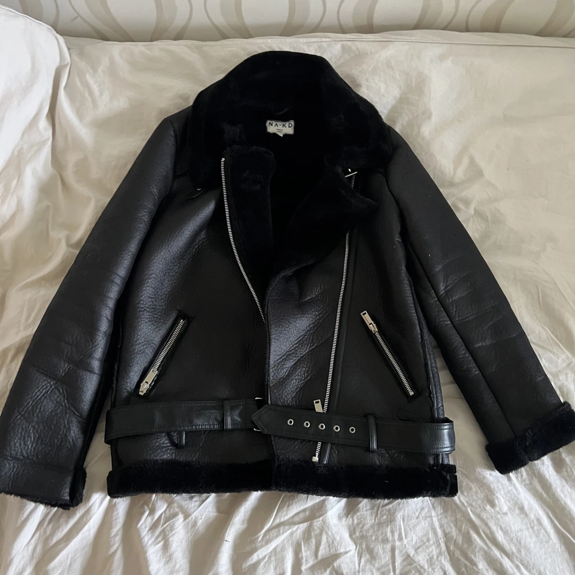 Läderjacka NAKD - 90