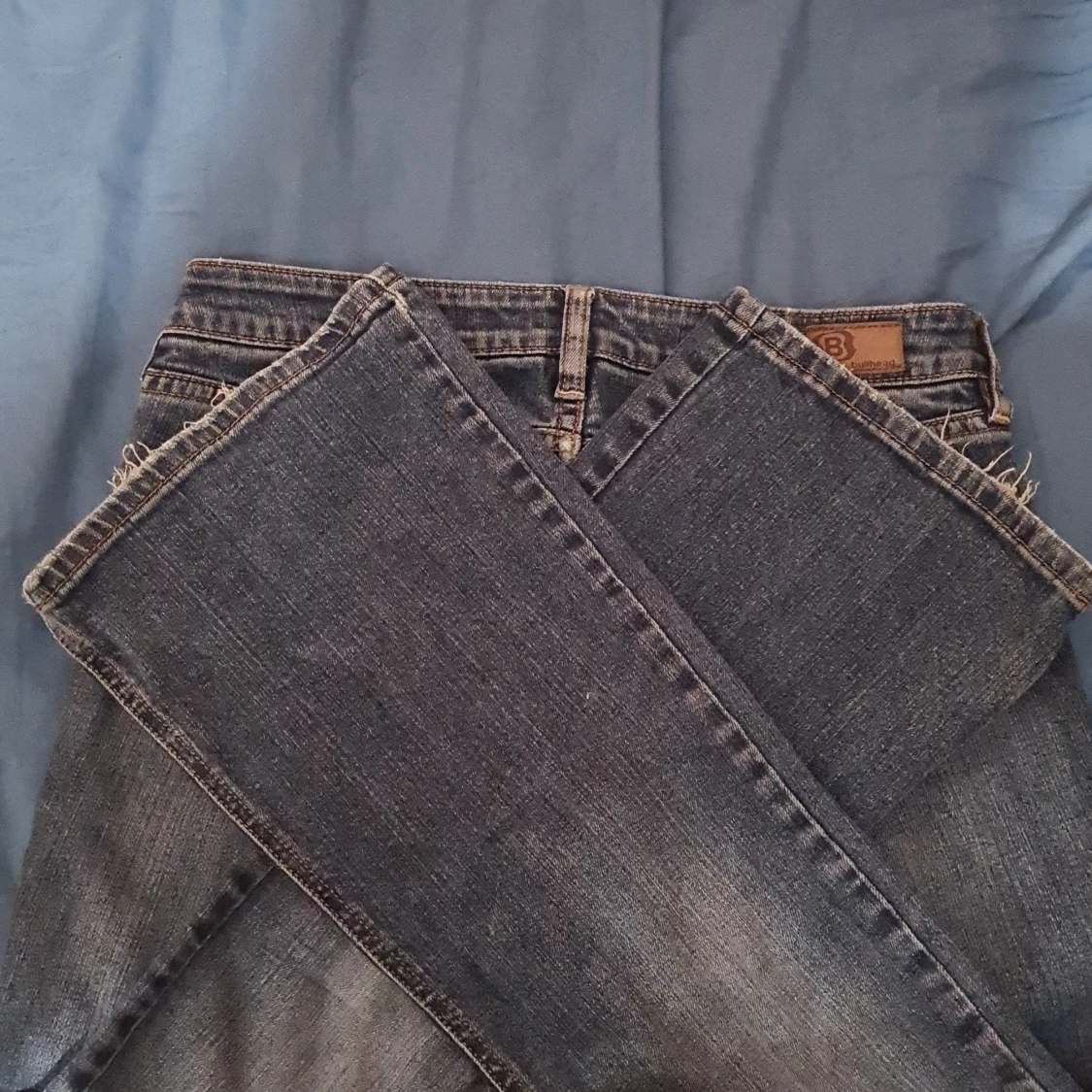 Lågmidjade bootcut jeans - 91