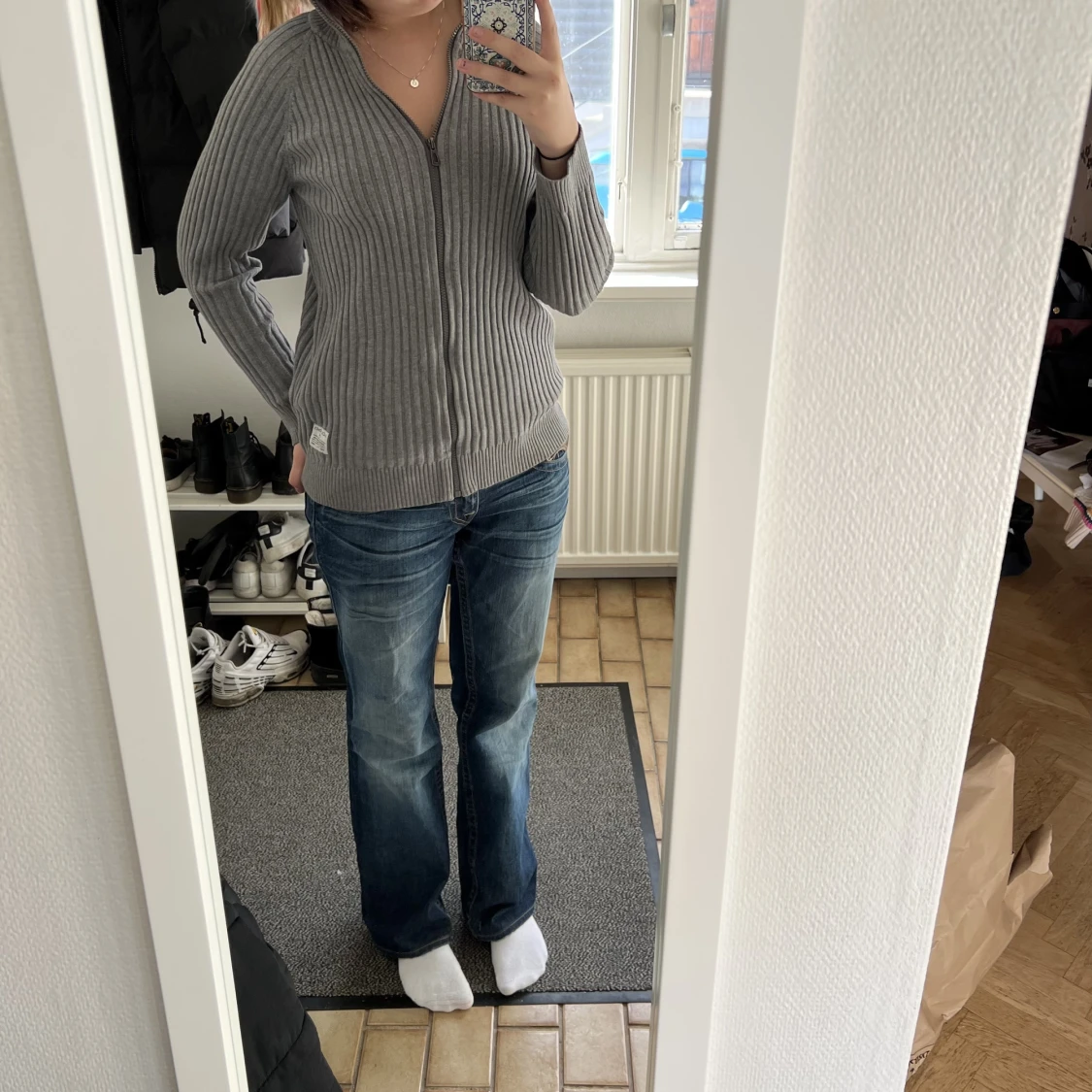 stickad tröja  - 90