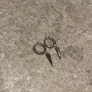 Örhängen  - Säljer dehär poperlära örhängen! Oanvända, säljer då jag ej använder silversmycken. Vet inte vart dem är från💞