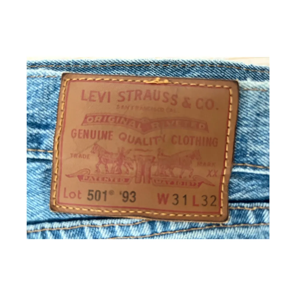 Levis 501 ’93 straight W: 31 L: 32. Jeans & Byxor.
