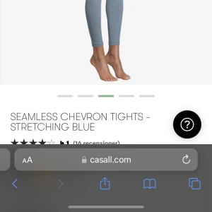 Casall seamless chevron tights - Oanvända tights med tagg kvar, 699 ordinarie pris 