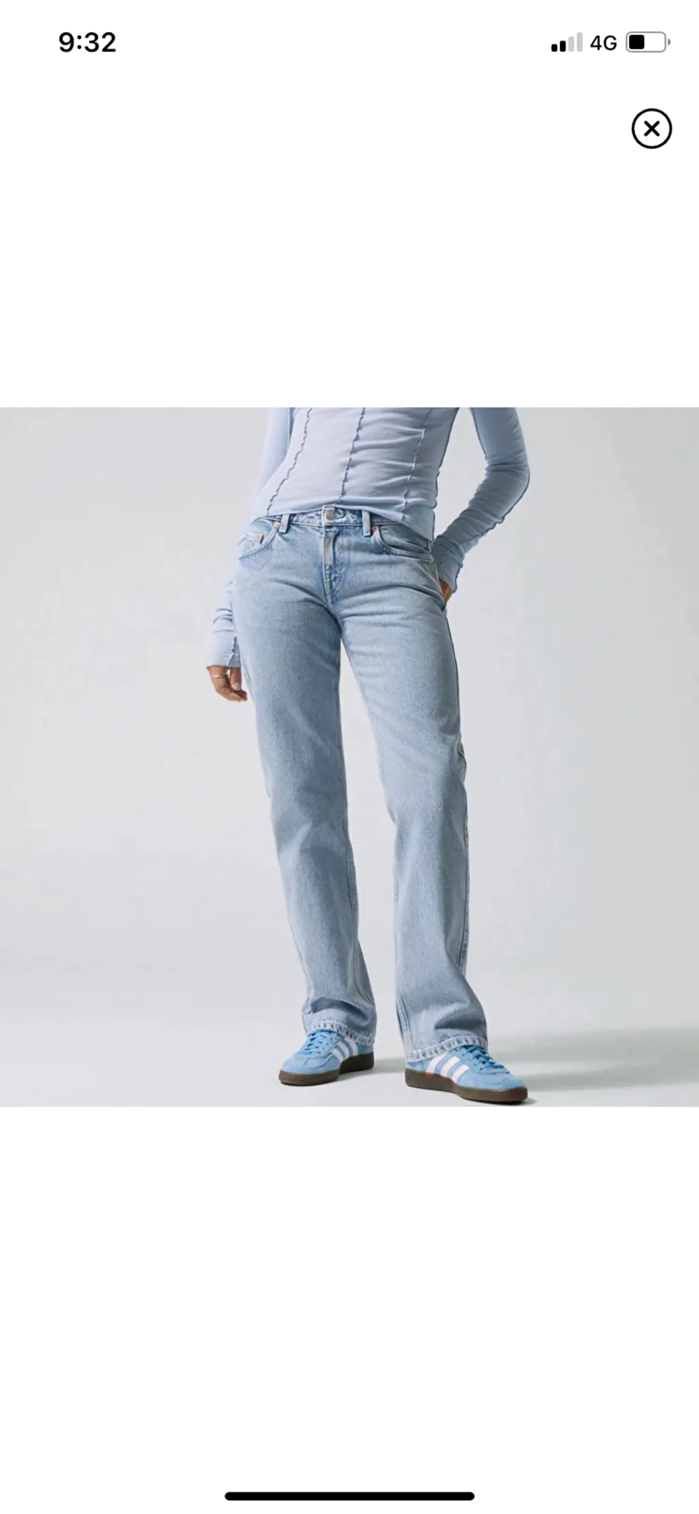 weekdays kända lågmidjade jeans använda kankse 5 gånger, inte i min smak längre.. Jeans & Byxor.