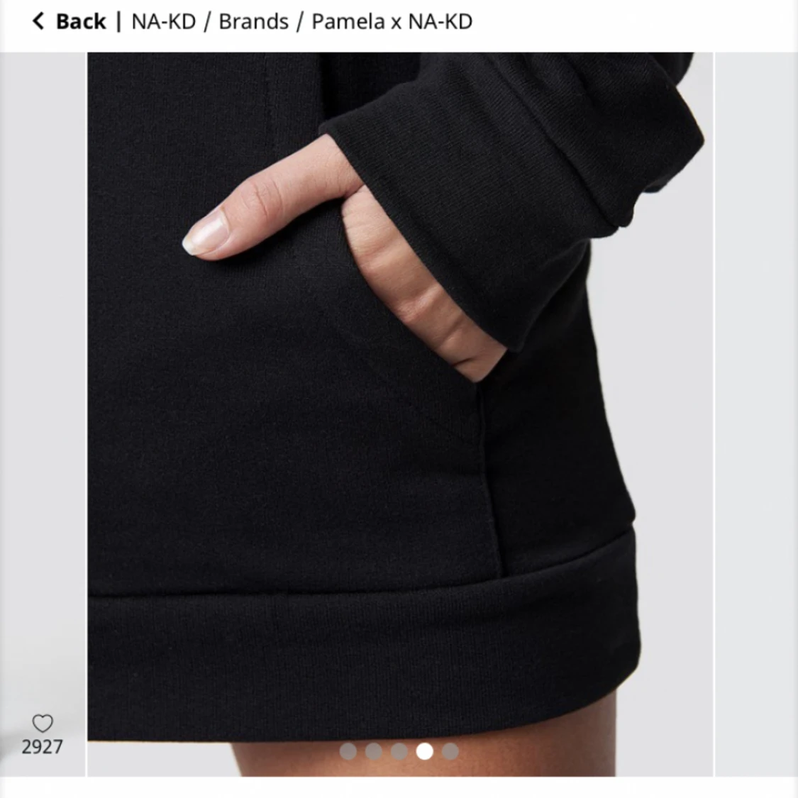 Sweatshirt klänning - 90