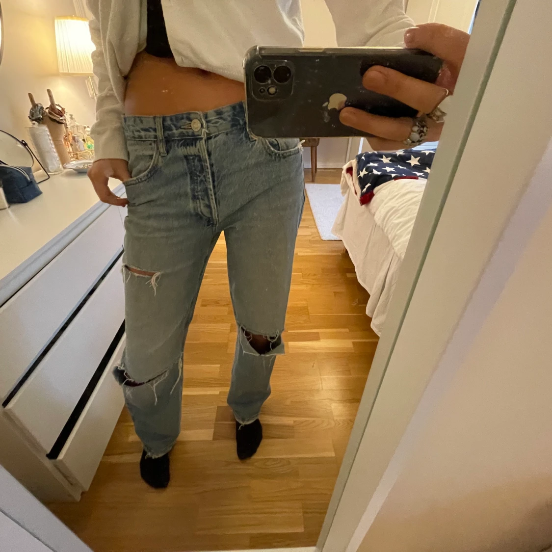 Zarajeans med hål - 91