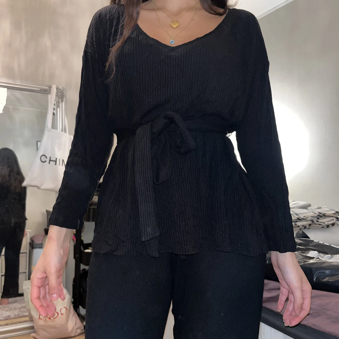 Svart lounge set från lindex - 90