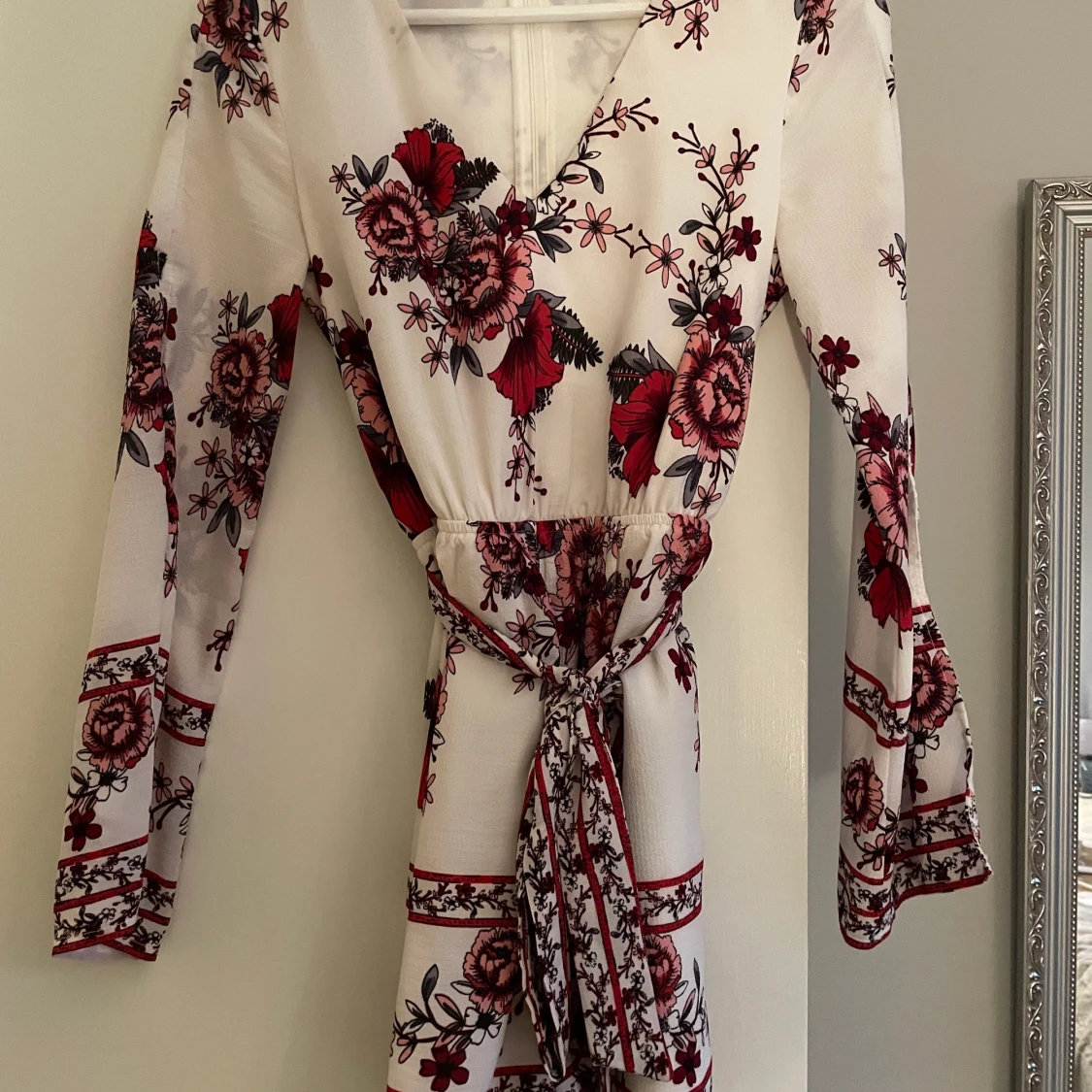 Blommig playsuit - 90