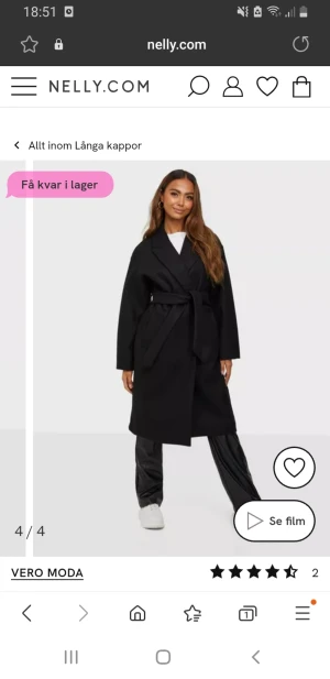 Vero moda kappa - Kappa från vero moda. Använd endast 2 gånger så är i nyskick, Vid frågor/bilder skriv gärna