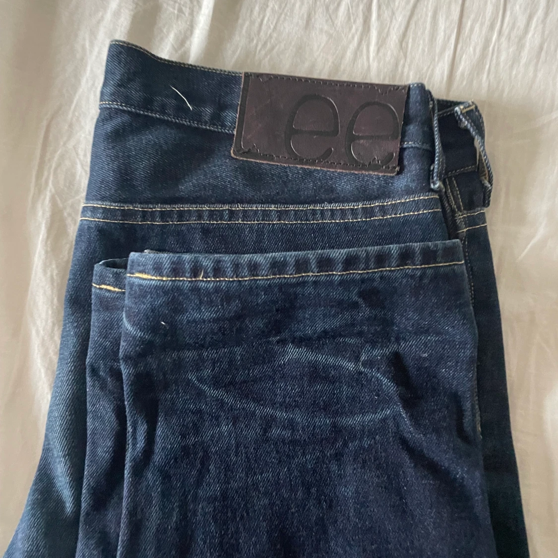 Lee 101s mörkblåa straight - 91