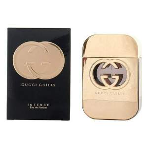 Låt den 100 % äkta Parfym Damer Gucci Guilty Gucci EDP intense överraska dig och förstärka din kvinnlighet med hjälp av denna exklusiva parfym för kvinnor med sin unika, personliga doft. Upptäck 100 % äkta produkter från Gucci.  I obruten förpackning.  Ny priset ligger på 2398:-                                                Tar gärna emot bud, jag lagt ut den i underpris.                     Söker  märkeskläder till både man och kvinna så kan även tänka mig byta:)