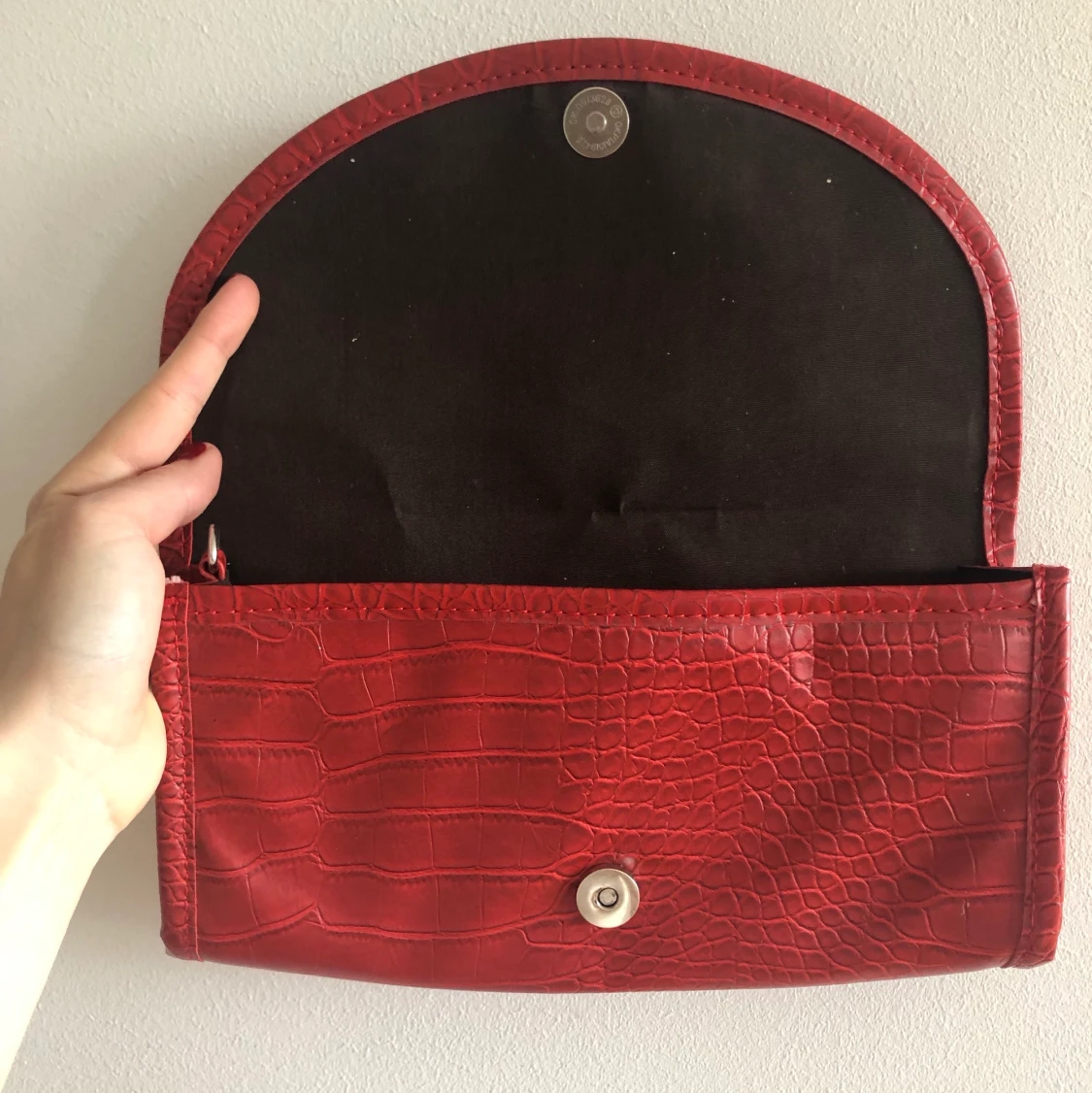 Röd kuvertväska - 91