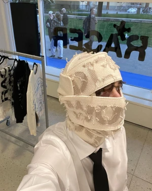 Racer Worldwide scarf - 3 meters double layer scarf by Racer Worldwide  you can style it in a lot of different ways 10/10 never worn   text me for additional info or bidding 