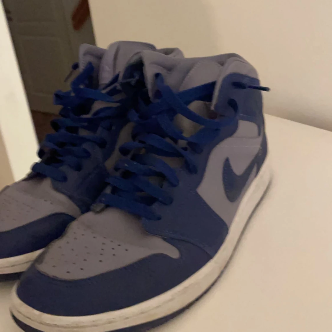 Nike air Jordan 1 mid blue/grey  - 91