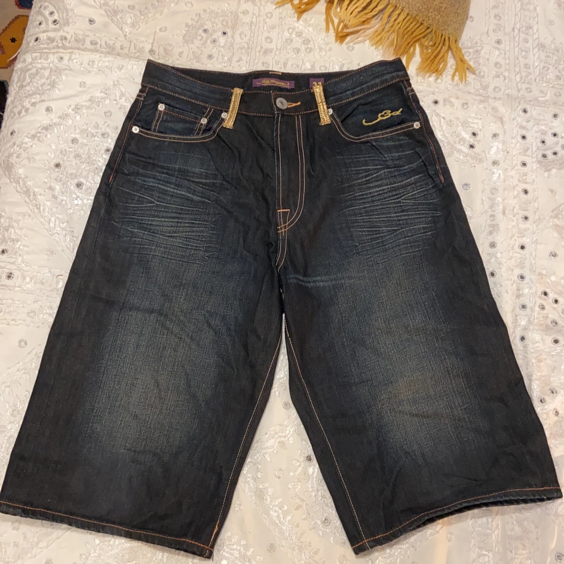 Y2k Ed Hardy shorts  - 90