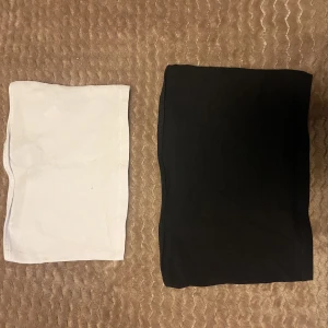 Två toppar från asos  - Den svarta är lite större då jag använt den mer. Men Max använt 5 gånger. 