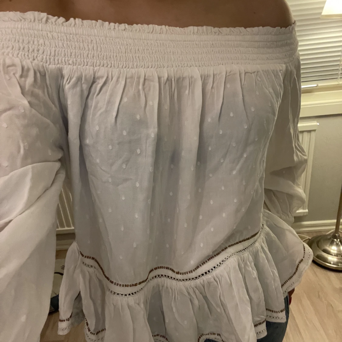 Off shoulder topp