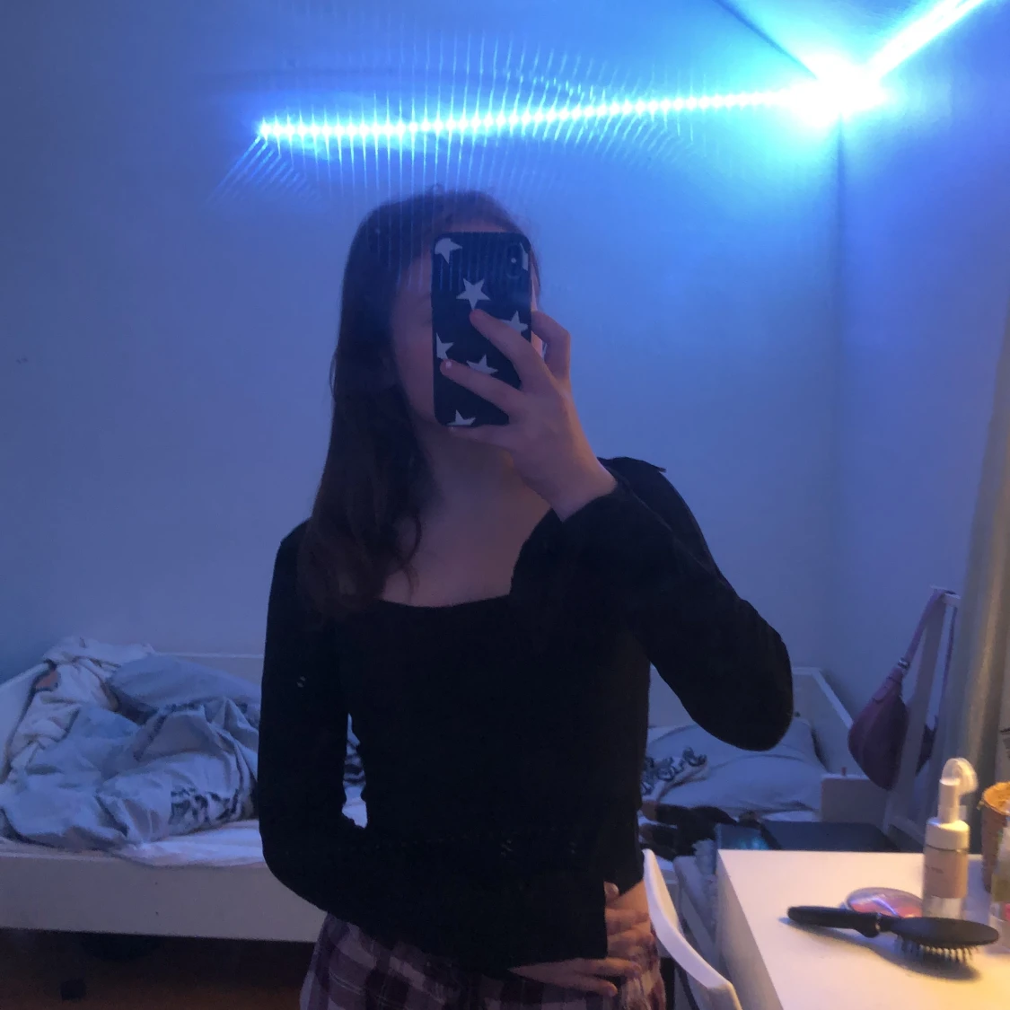 Svart långärmad tröja - 91