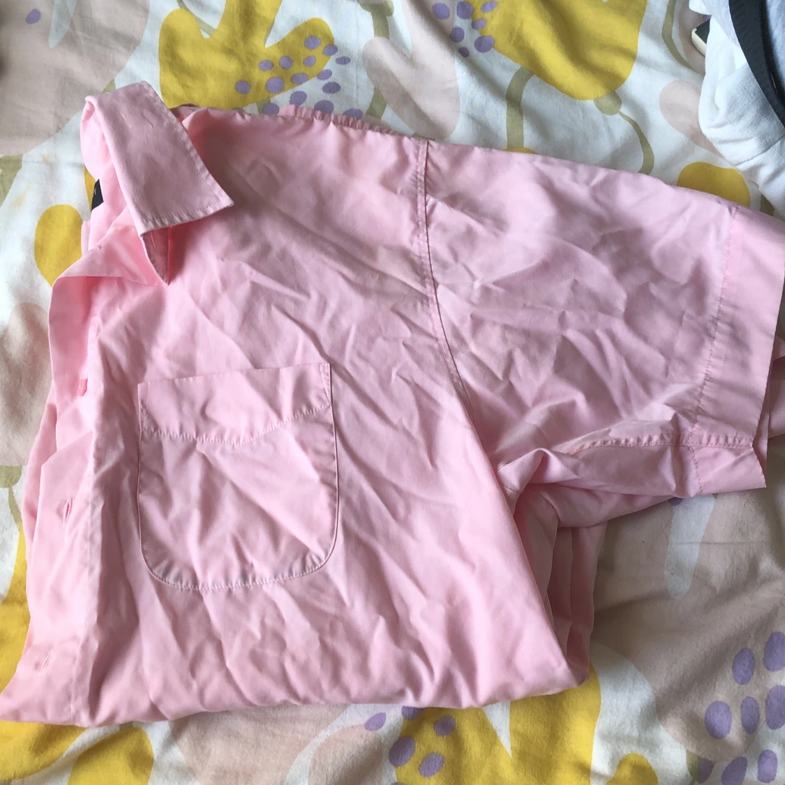 Tunn ljusrosa oversize skjorta💕