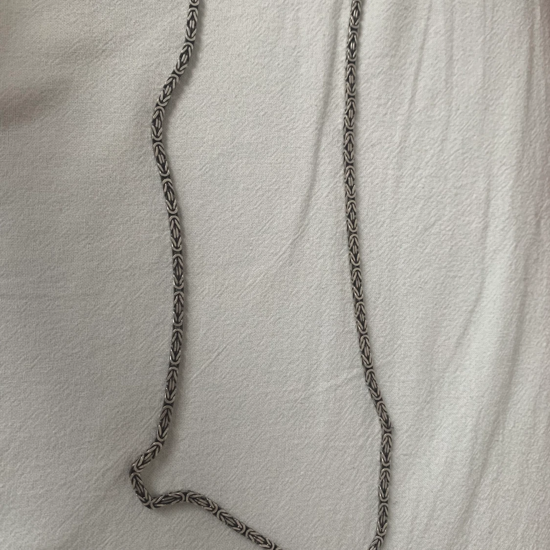 Äkta silver kedja 