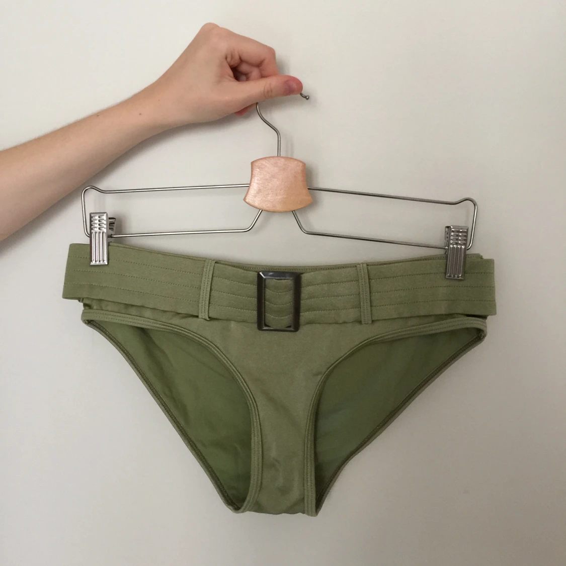 Halterneckbikini med spänne - 90