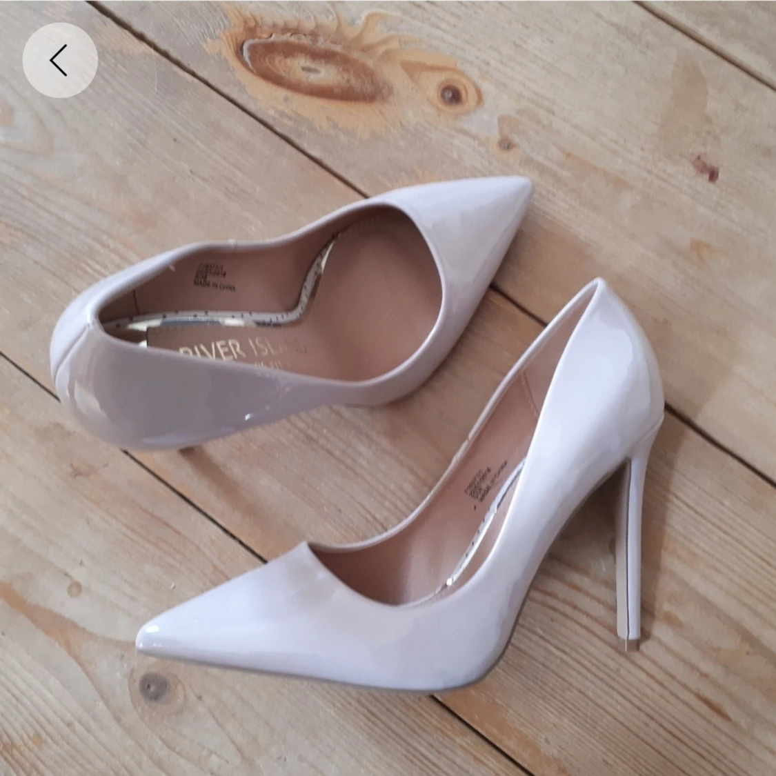 Snygga River Island pumps strl 38