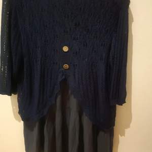 Blue knitted Top is in good condition.