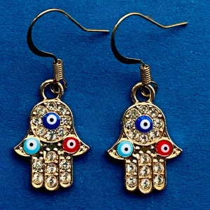 Hand örhängen ❤️ - Nickelfria krokar och fri frakt ❤️