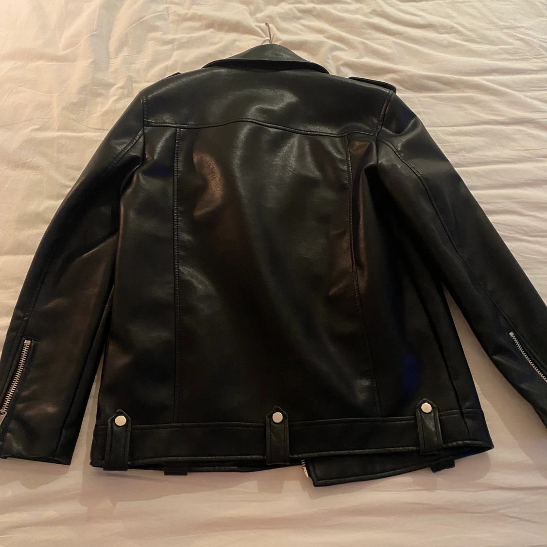 Overzise skinn jacka - 90