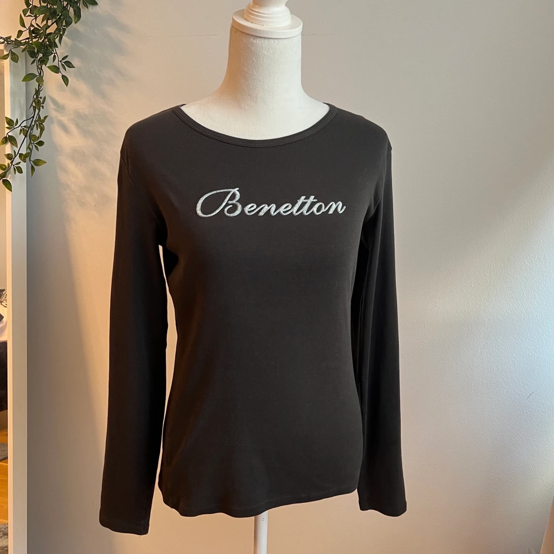 Brun långärmad tröja