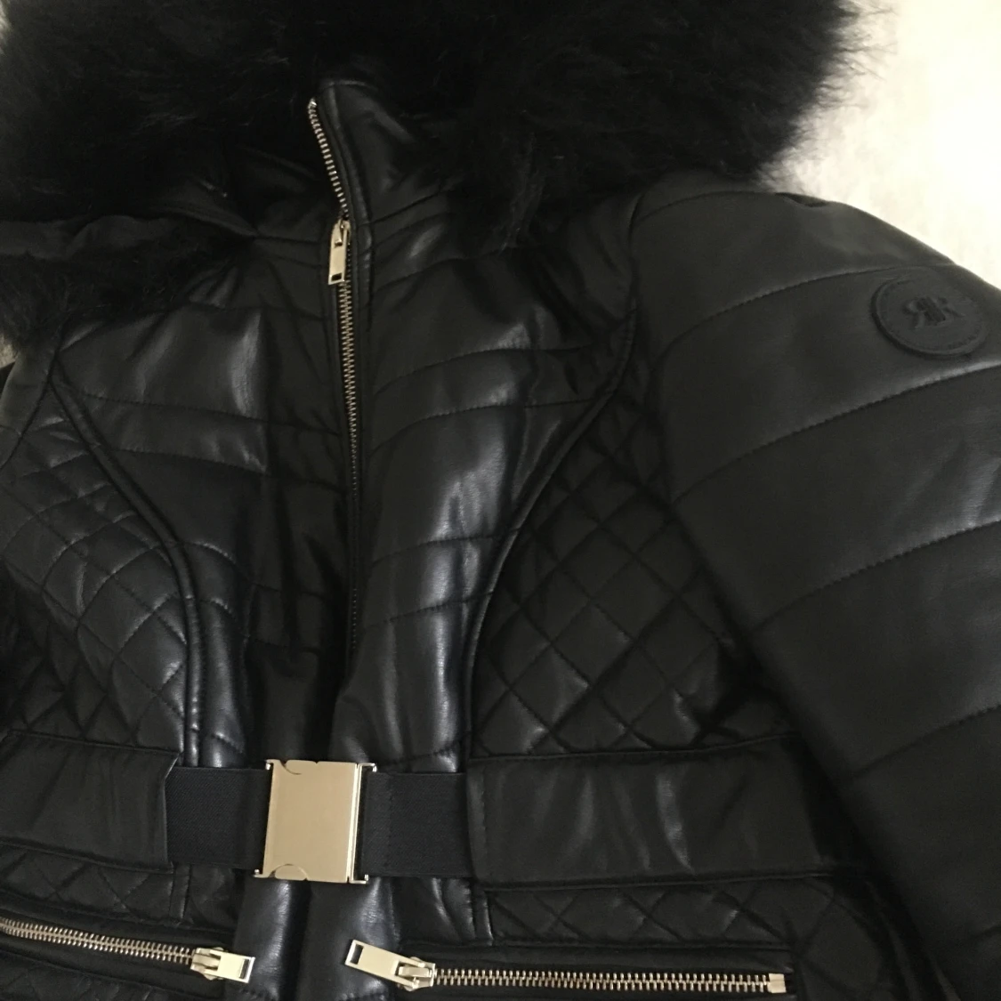 River Island, quiltad jacka stl 14 petite - 90