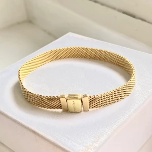 Pandora guldarmband - Säljer mitt fina armband från Pandora, passar en storlek 15. 💕hör av dig om du har nån fundering!