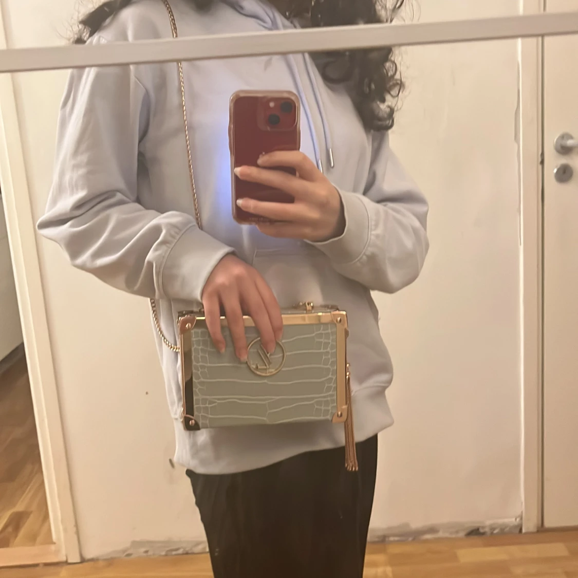 Yves lansac paris hand väska  - 2