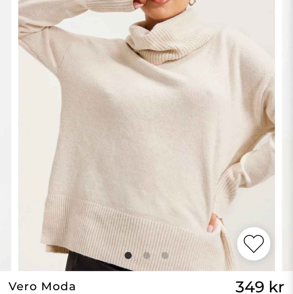 Stickad tröja  - 90