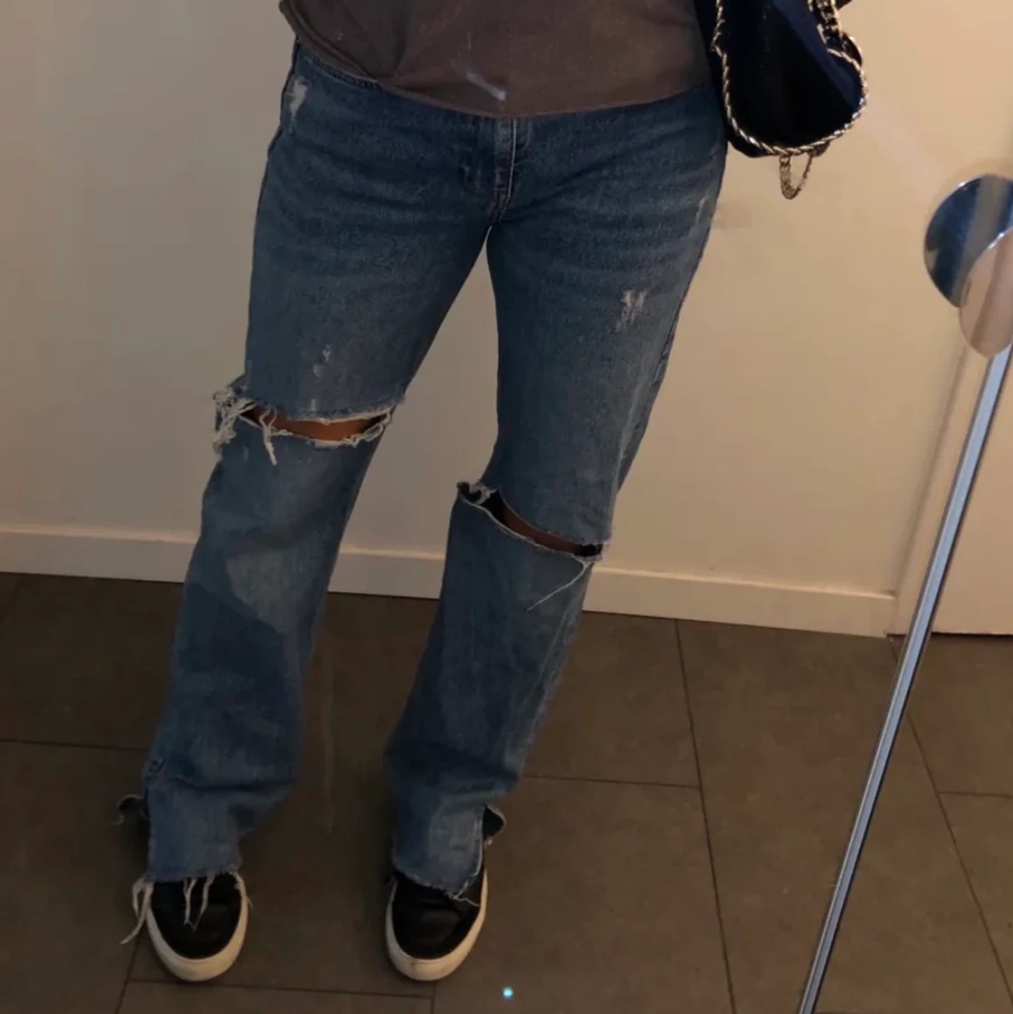 Jeans med slits - 25