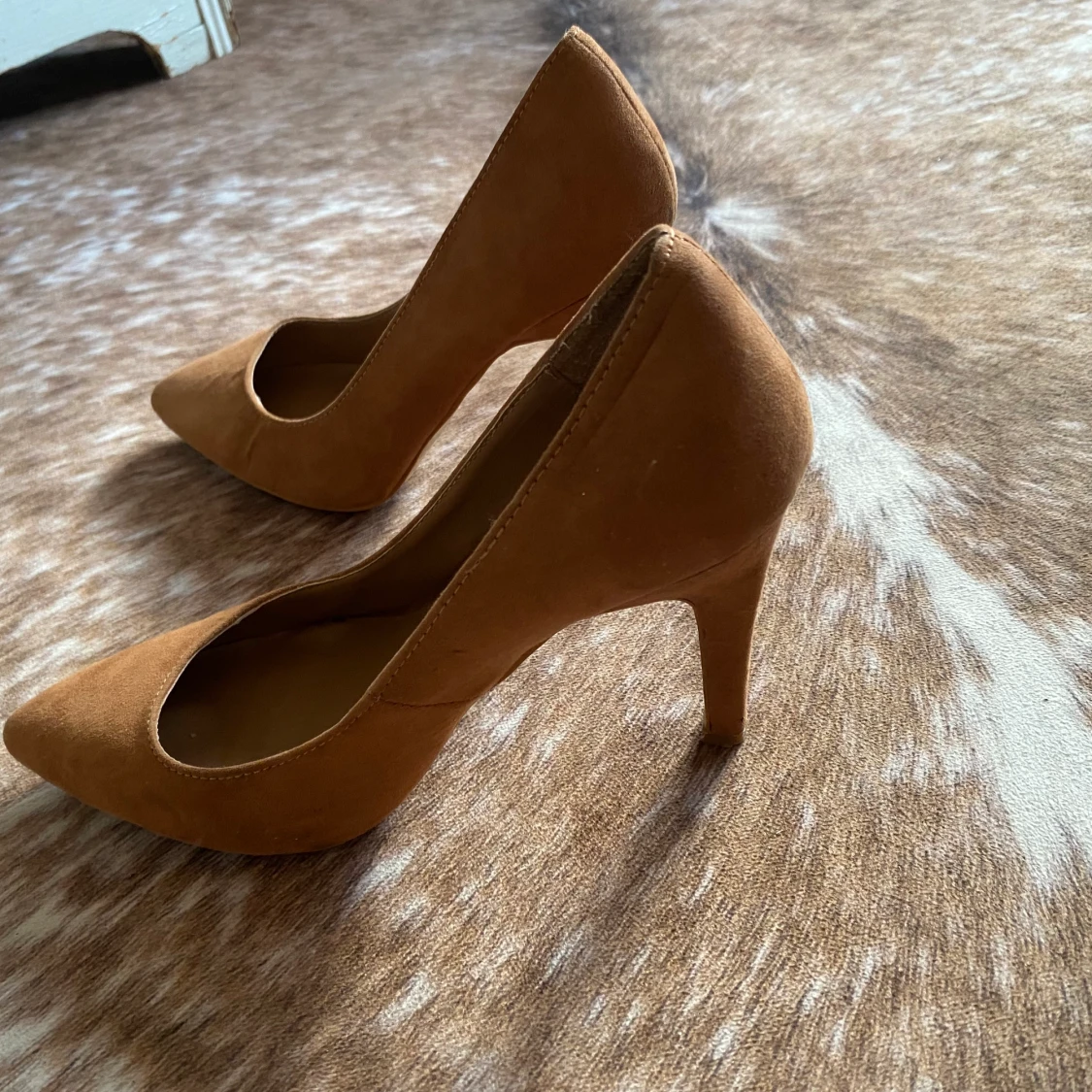 Bruna klackskor storlek 38  - 90