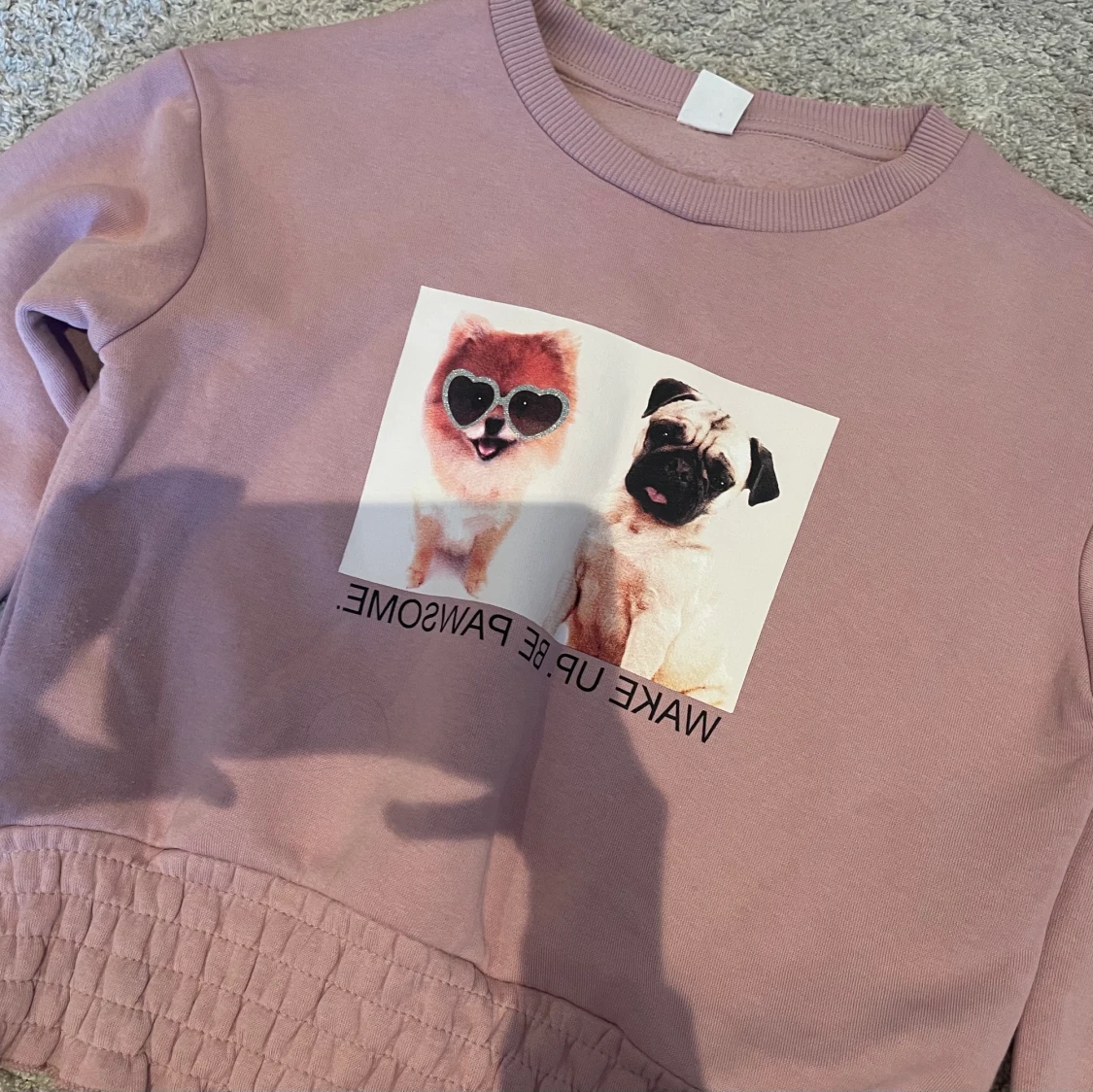 ‼️säljer denna lila tröjan med tryck‼️ - 91