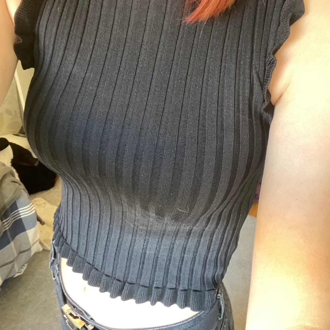 Ett svart linne från Zara 