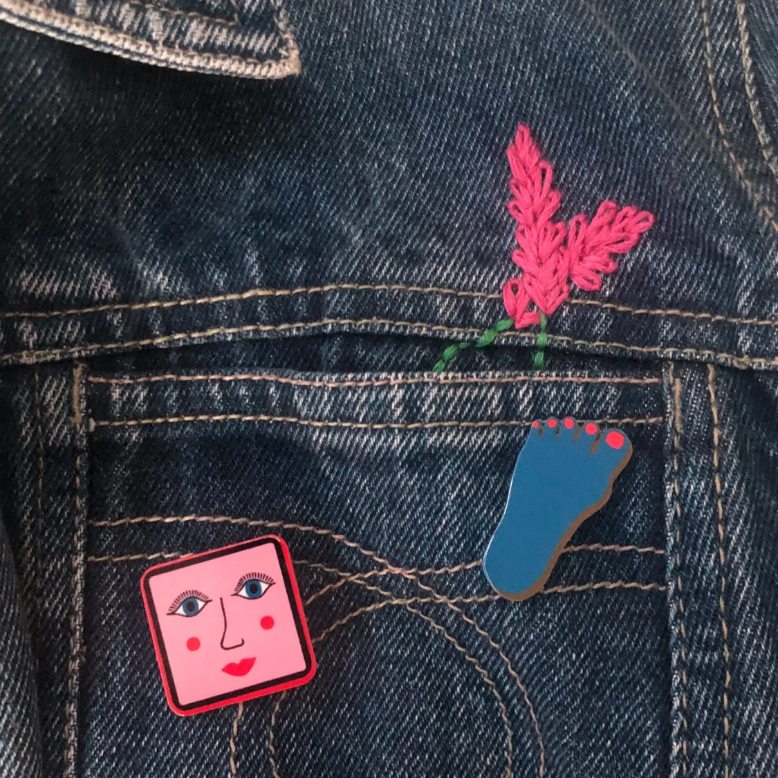 superfin jeansjacka - 91