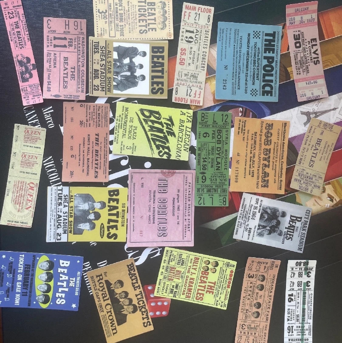 Band klistermärken - 91