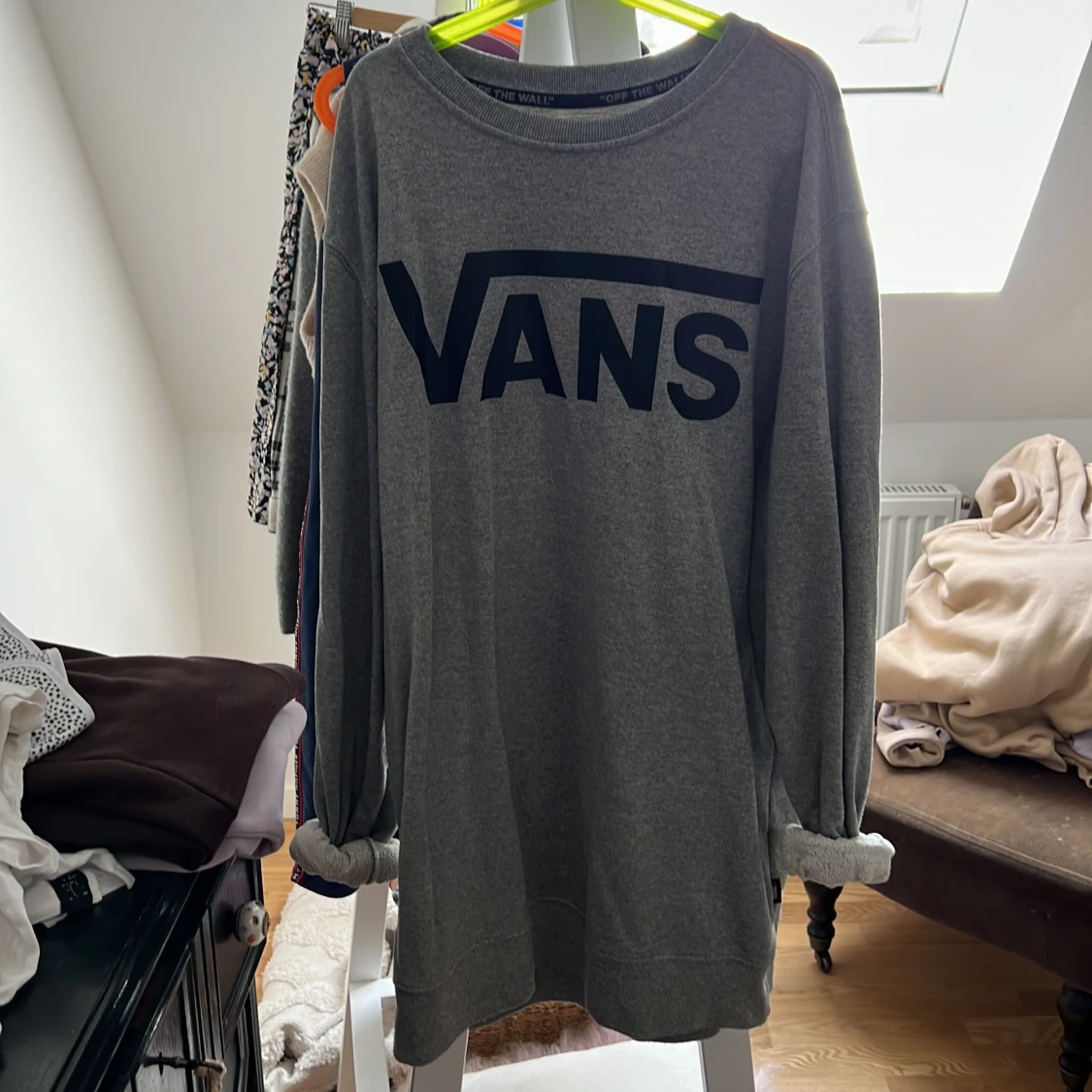 Grå vans sweatshirt 