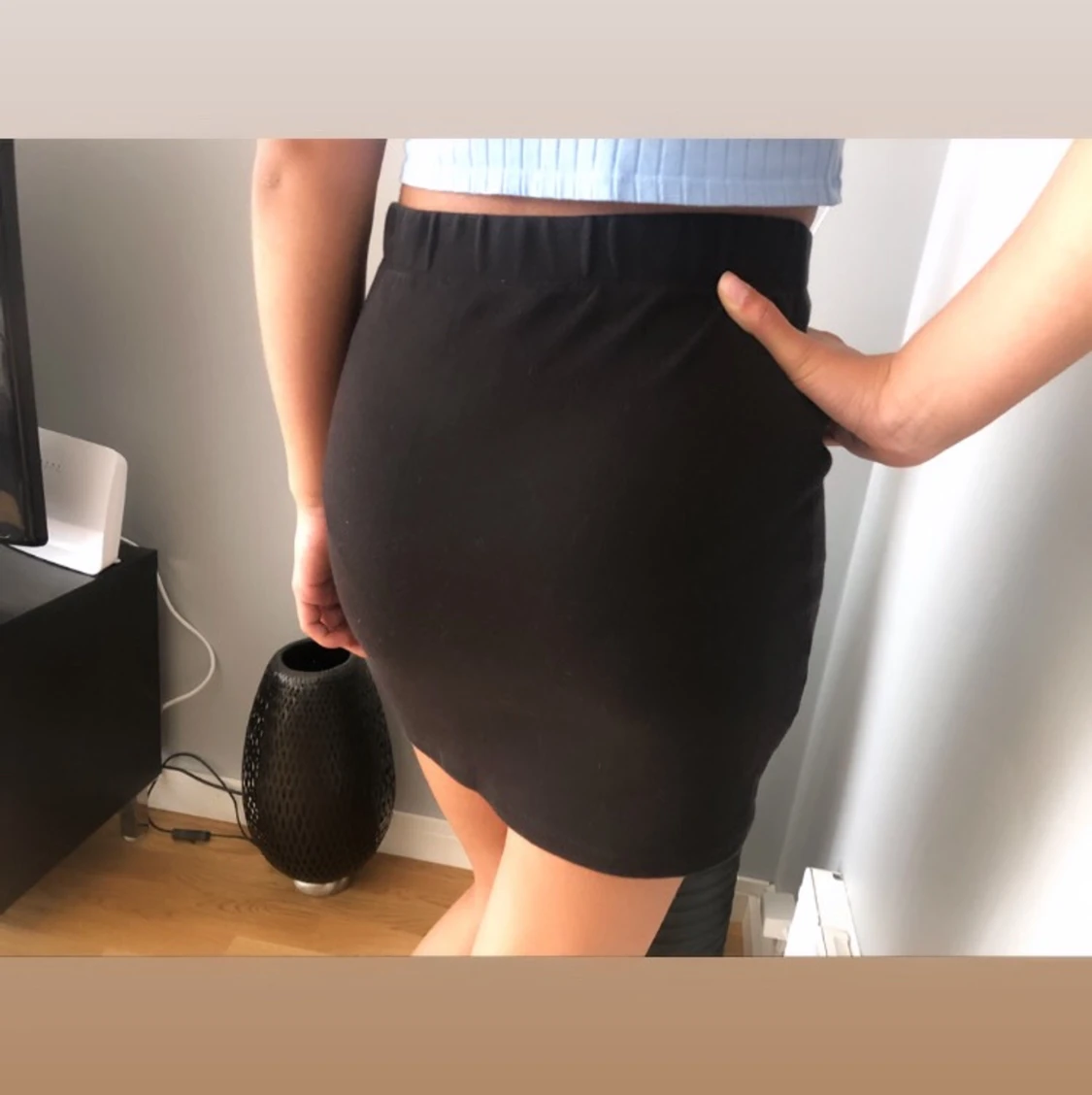 Svart tajtskjol  - 90