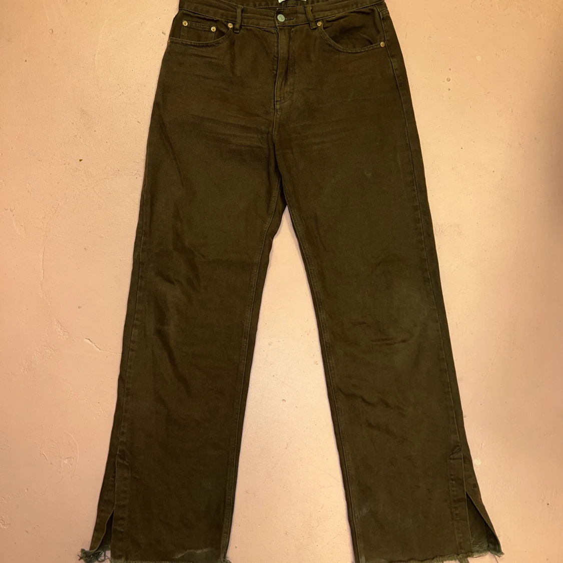 Black denim Bootcuts-ish