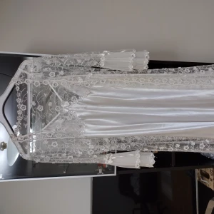 Sleeping dress and robe - Beaded dress and robe