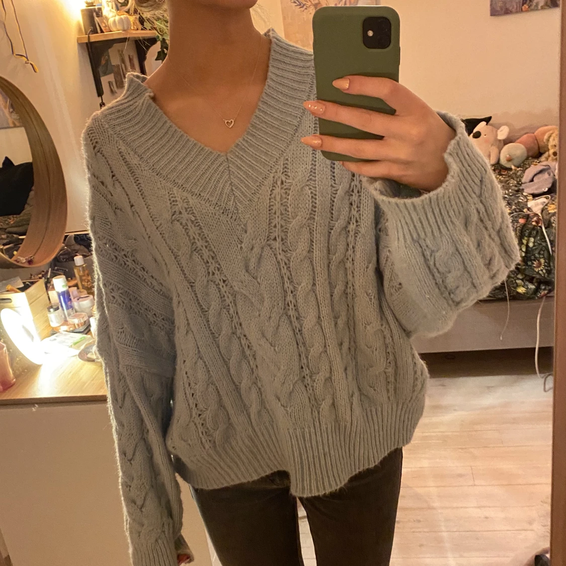 Stickad tröja - 90