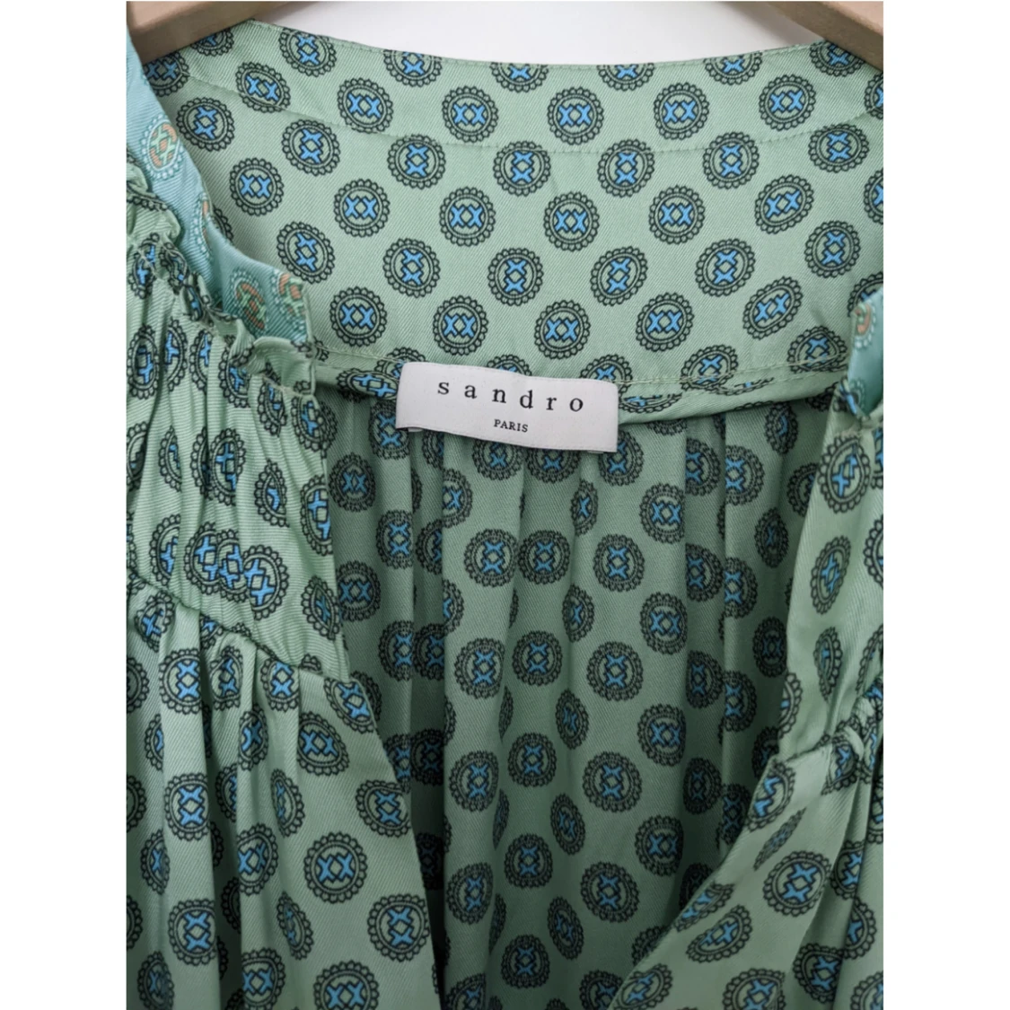 Sandro Paris klänning grön - 90