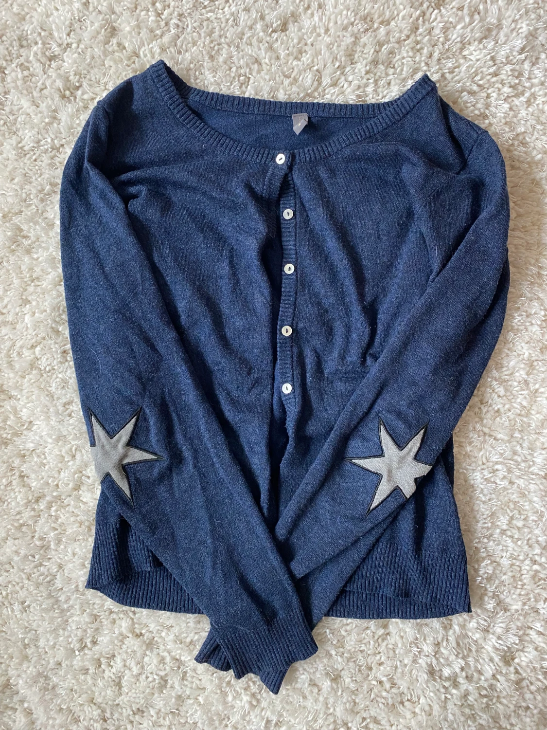 Marinblå kofta  - 90