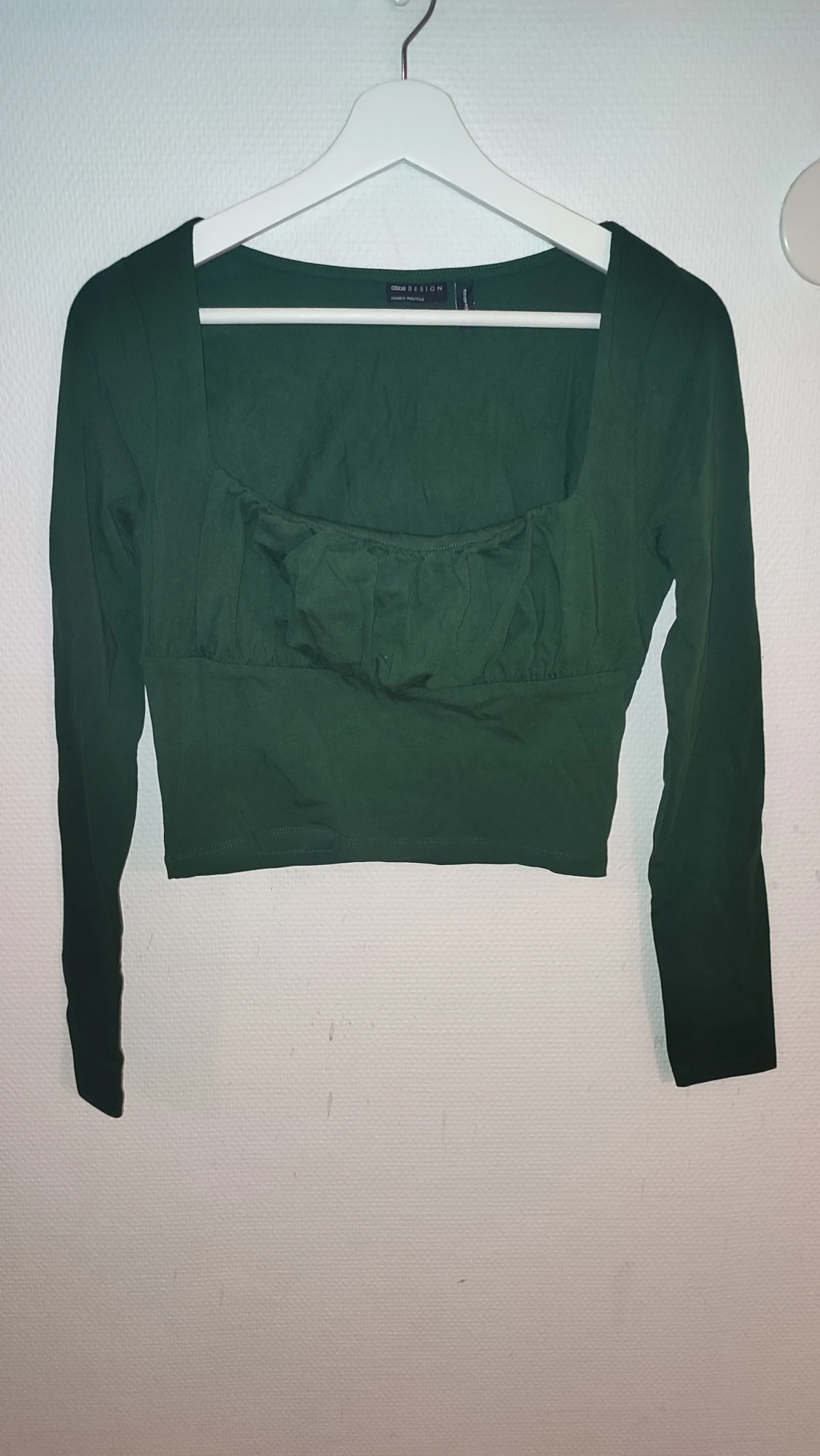 Grön långärmad topp - 90