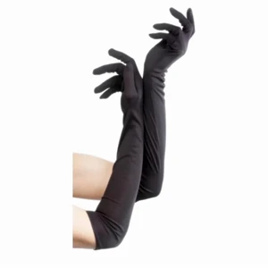 gatsby handskar / balhandskar - klassiska balhandskar, perfekt för temadest och liknande. använda 1 gång av förra säljaren, har ej använt dom själv. 